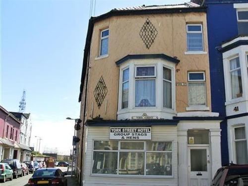 York Street Hotel Blackpool Exterior foto